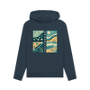 Boundless Women's Pullover Organic Hoodie - Navy Blue