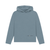 Seasons Leaves Women's Relaxed Fit Hoodie - Stone Blue