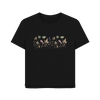 Field of Dreams Women's Relax Fit Organic T shirt - Black