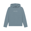 Hidden Bloom Women's Relaxed Fit Hoodie - Stone Blue