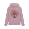 Inner Peace Women's Pullover Organic Hoodie - Mauve