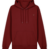 Women’s Pullover Midnight Hoodie | Organic, Regular Fit - Burgundy