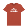 Mountain Walk Men's Organic T-shirts - Rust