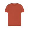 Women's Relaxed Fit Organic T-Shirts - Rust