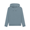 Seasons Leaves Women's Pullover Organic Hoodie - Stone Blue