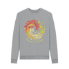 Threads of Change Women's Crewneck Organic Jumper - Light Heather