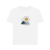 Twin Peaks Sunrise Women's Organic T-Shirt - White