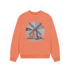 Windmill Women's Oversized Fit Organic Sweatshirt - Apricot