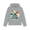 Windmill Women's Relaxed Fit Organic Hoodie - Athletic Grey