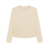 Women's Boxy Fit Organic Jumpers - Oat