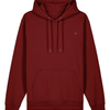 Women’s Pullover Midnight Hoodie | Organic, Regular Fit - Burgundy