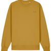 Women’s Pullover Natural Sweatshirt | Organic, Regular Fit - Ochre