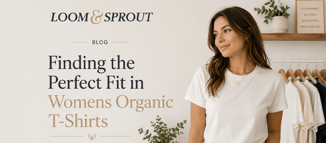 Finding the Perfect Fit in Womens Organic T-Shirts - Loom & Sprout