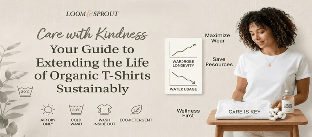 How to Care for Womens Organic T-Shirts the Sustainable Way - Loom & Sprout