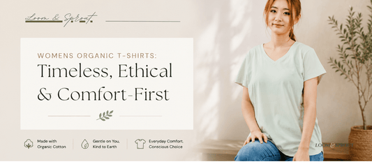 Womens Organic T-Shirts: Timeless, Ethical & Comfort-First - Loom & Sprout