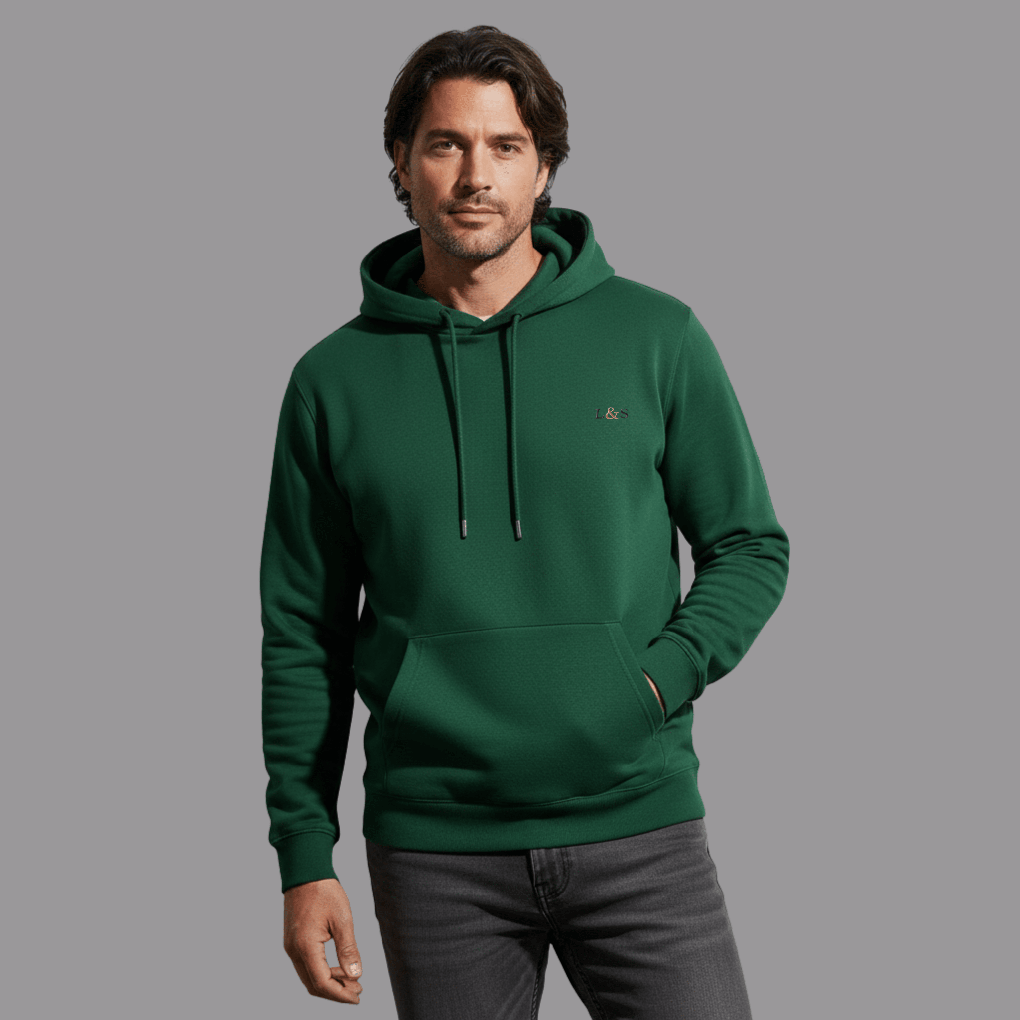 Men's Colourful Organic Hoodies - Loom & Sprout