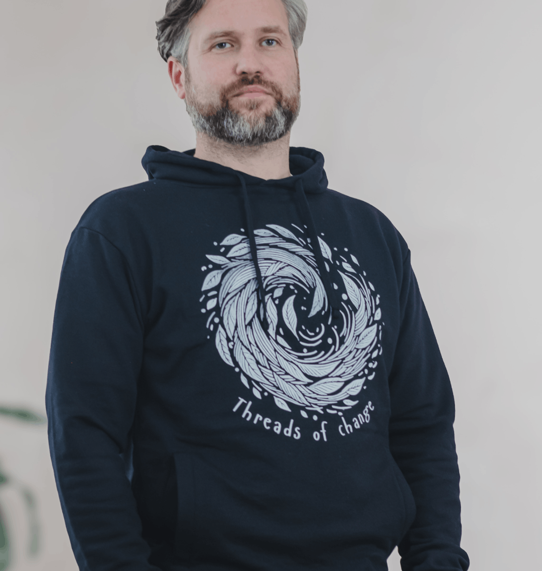 Men's Printed Organic Hoodies