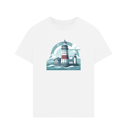 White Printed T-shirt