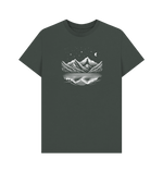 Dark Grey Printed T-shirt