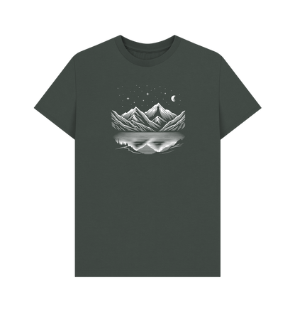 Dark Grey Printed T-shirt