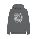 Slate Grey Printed Hoody