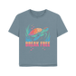 Stone Blue Printed T-shirt