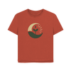 Sunrise Sprout Women's Relax Fit Organic T-shirt - Rust