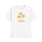 White Printed T-shirt Front