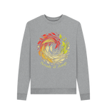 Light Heather Printed Sweater