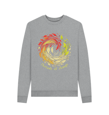 Light Heather Printed Sweater