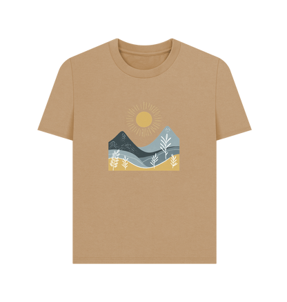 Sand Sunrise Women's Organic T-shirts