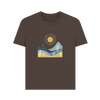 Sunrise Women's Organic T-shirts - Chocolate