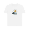Twin Peaks Sunrise Women's Organic T-Shirt - White