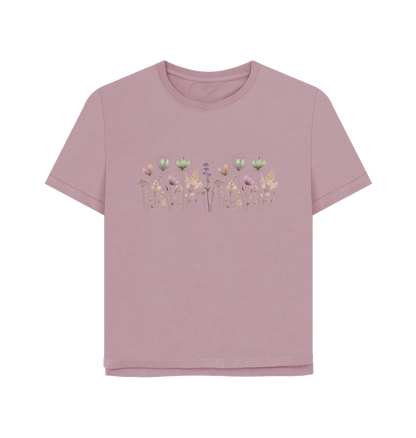 Mauve Printed T-shirt