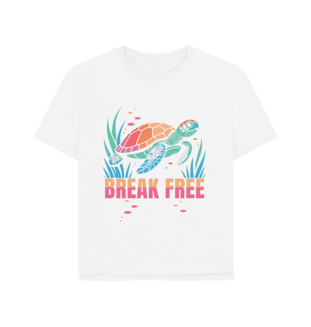 White Printed T-shirt
