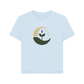 Sky Blue Printed T-shirt