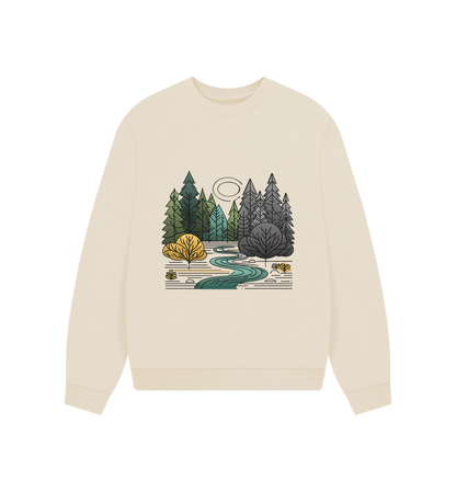 Oat New Season Women's Oversized Fit Organic Jumpers