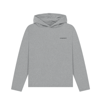 Athletic Grey Printed Hoody