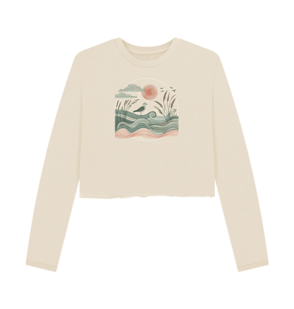 Oat Printed Boxy Jumpers