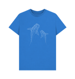 Bright Blue Printed T-shirt