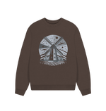 Chocolate Printed Sweater