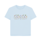 Sky Blue Printed T-shirt