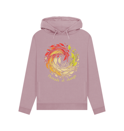 Mauve Printed Hoody