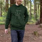 Graceful Horses Men's Pullover Organic Hoodie