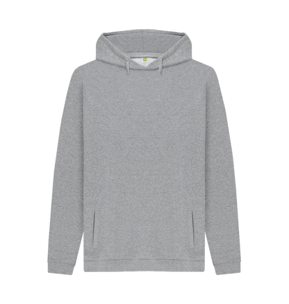 Light Heather Men's Pullover Organic Hoodies