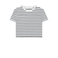 Navy Stripes Printed T-shirt