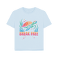 Sky Blue Printed T-shirt