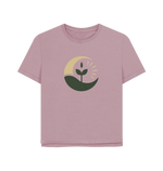 Mauve Printed T-shirt