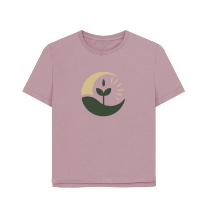 Mauve Printed T-shirt