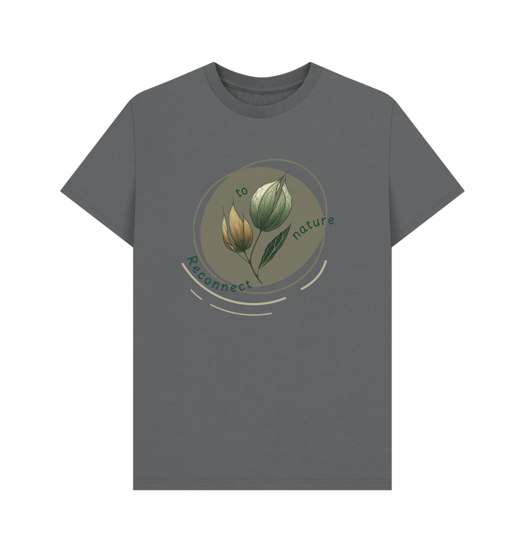 Slate Grey Printed T-shirt